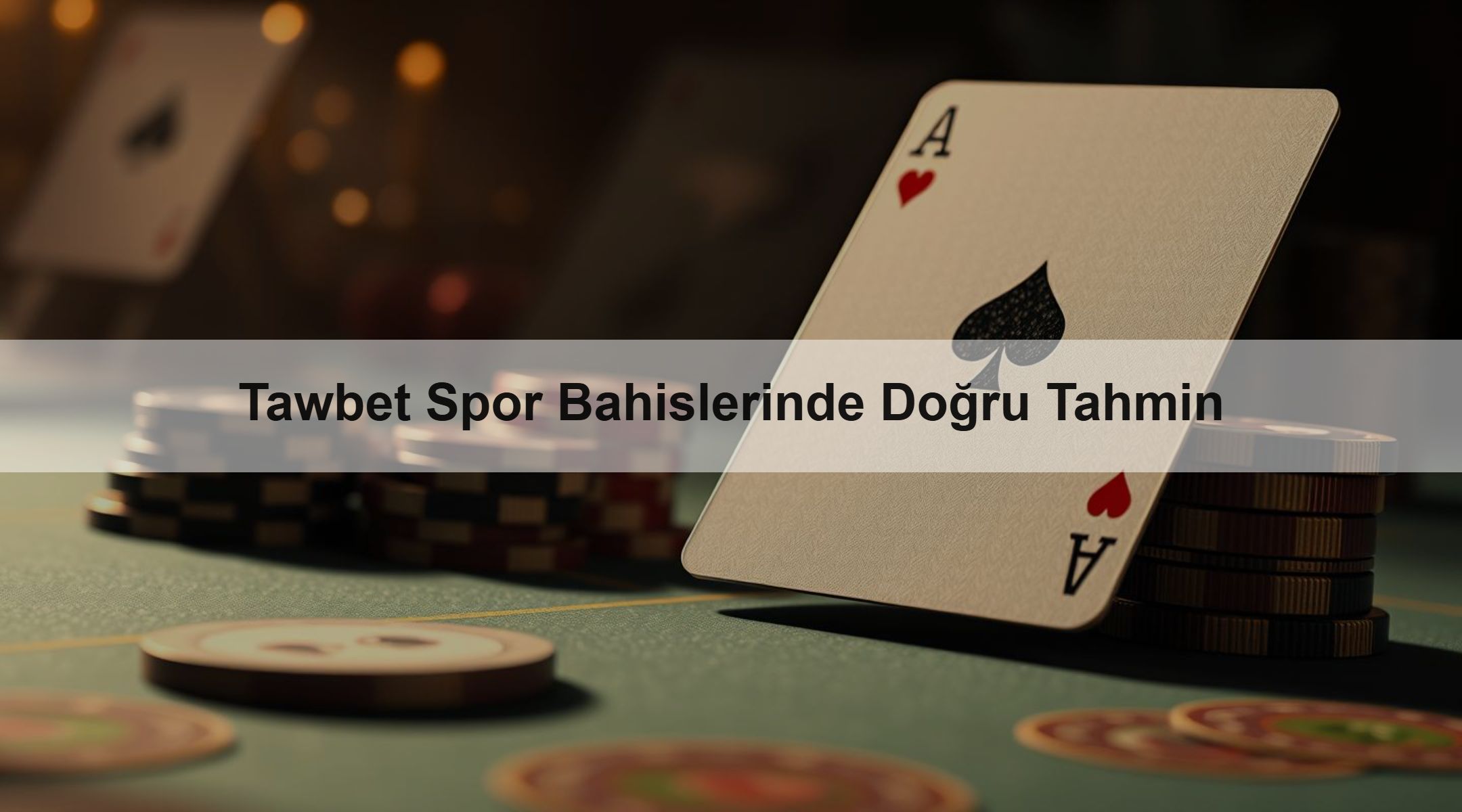 Tawbet Spor Bahislerinde Doğru Tahmin